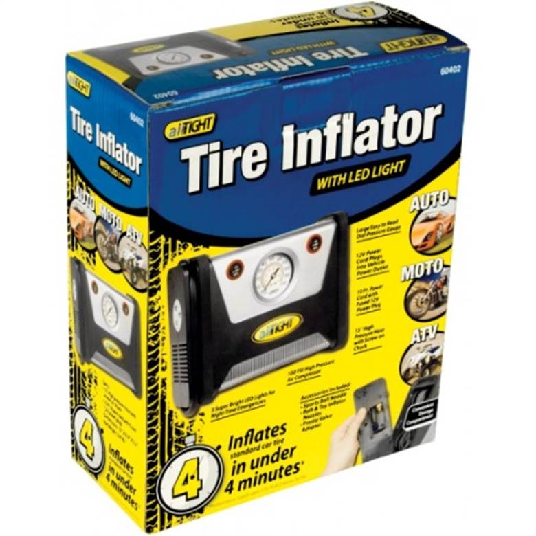 Wilmar W60402 - Tire Inflator With Led Light